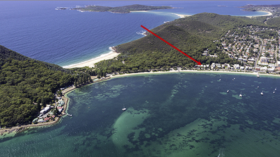 Tidemark API Leisure & Lifestyle Holiday Homes Shoal Bay Aerial View.jpg